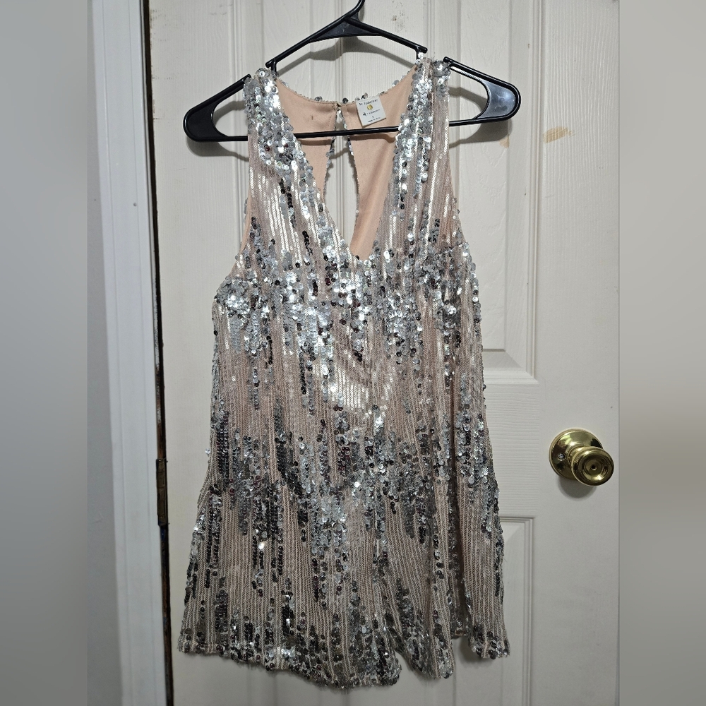 By Together Womens Sequence Romper